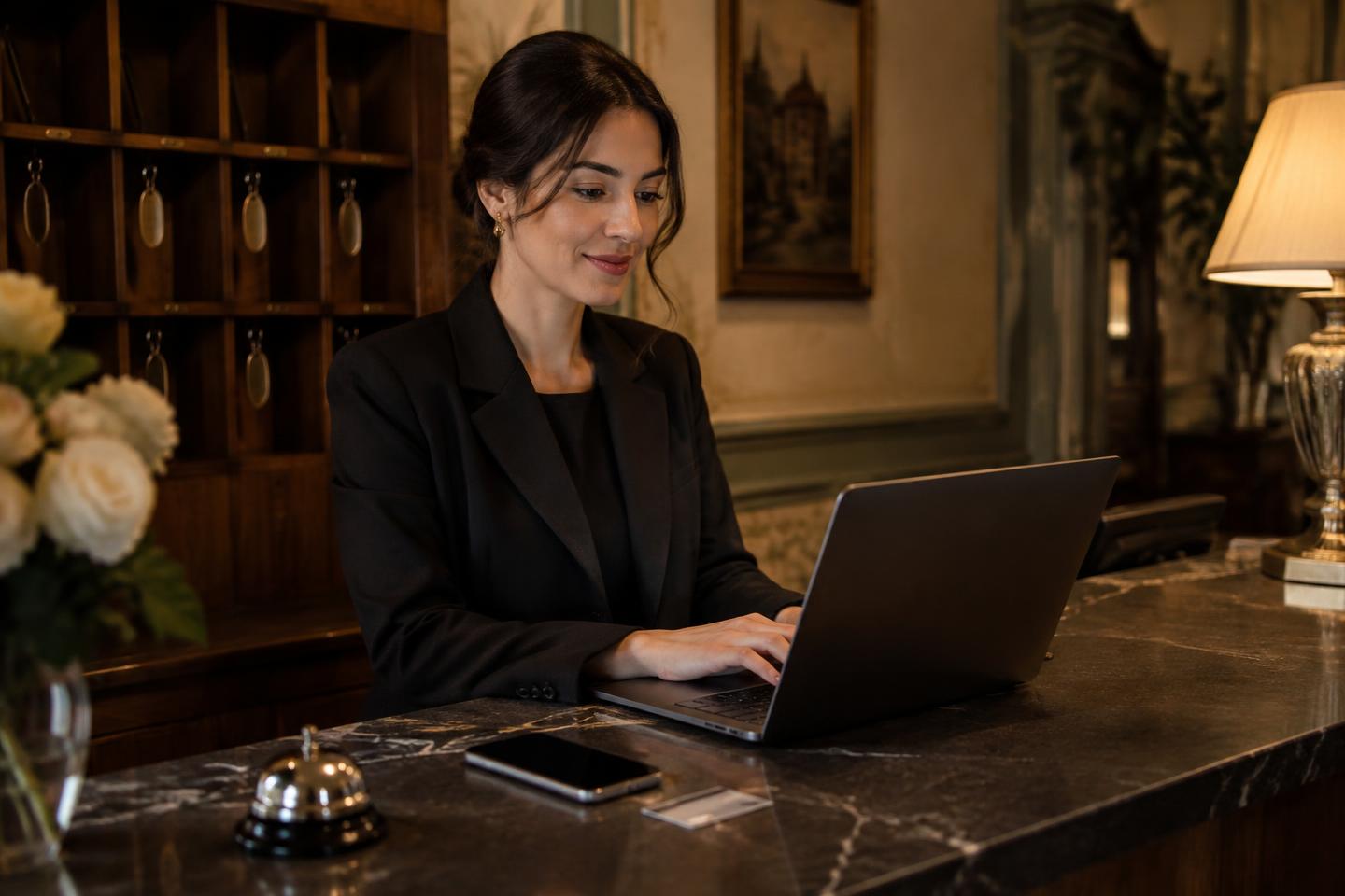 Link di pagamento inviato dalla reception